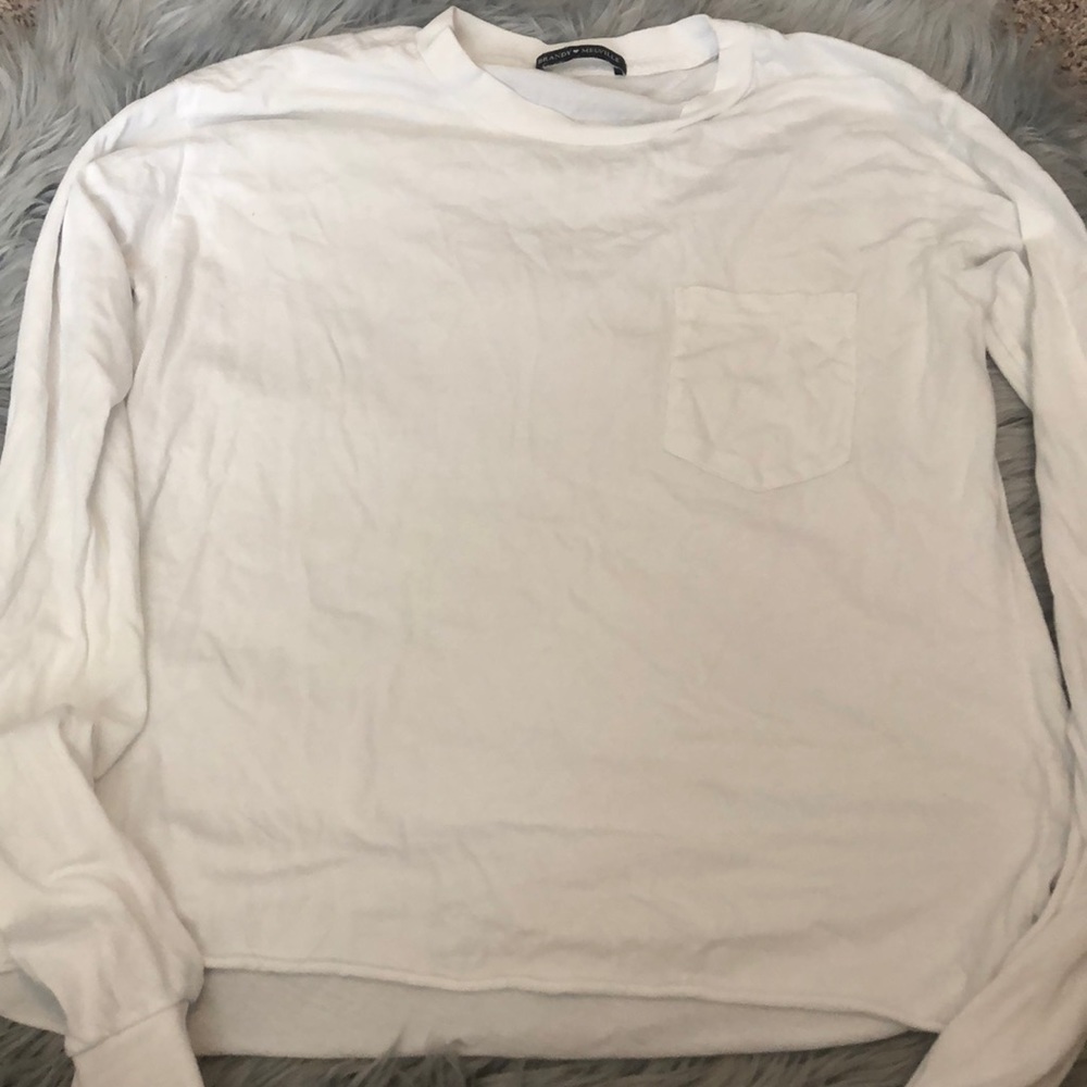 White Brandy Melville Long Sleeve